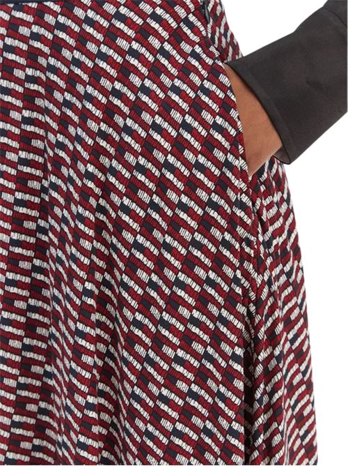 Gonna midi in twill Tommy Hilfiger | WW0WW493730GY
